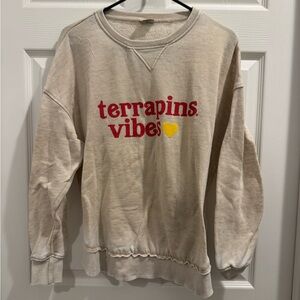 Terrapins Vibes Beige Sweatshirt